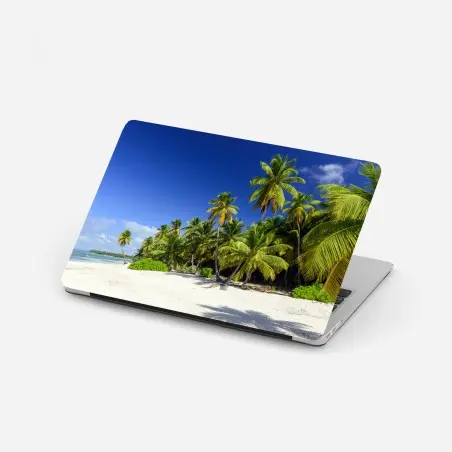Pegatina para portátil paraíso caribeño en Punta Cana – Pixers®