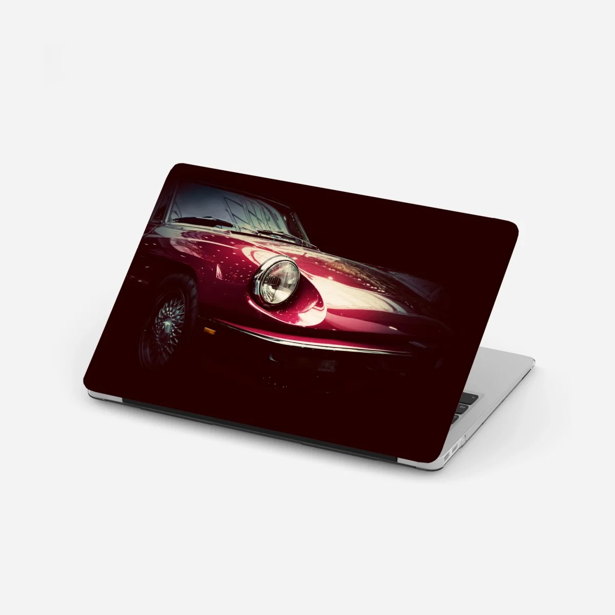 Pegatina para portátil coche clásico rojo en primer plano – Pixers® Pegatina para portátil coche clásico rojo en primer plano – Pixers®