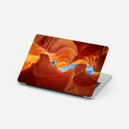 Pegatina para portátil cúpulas doradas del cañón Antelope – Pixers®