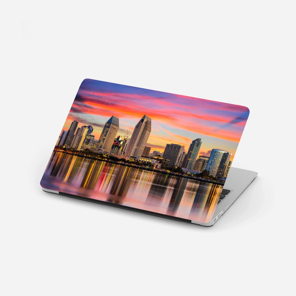 Pegatina para portátil atardecer vibrante sobre San Diego – Pixers® Pegatina para portátil atardecer vibrante sobre San Diego – Pixers®