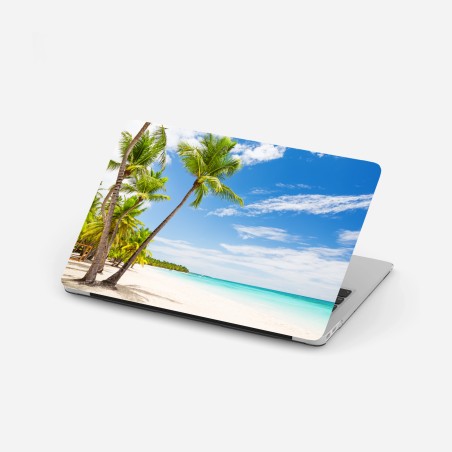Pegatina para portátil paraíso tropical en Punta Cana – Pixers®