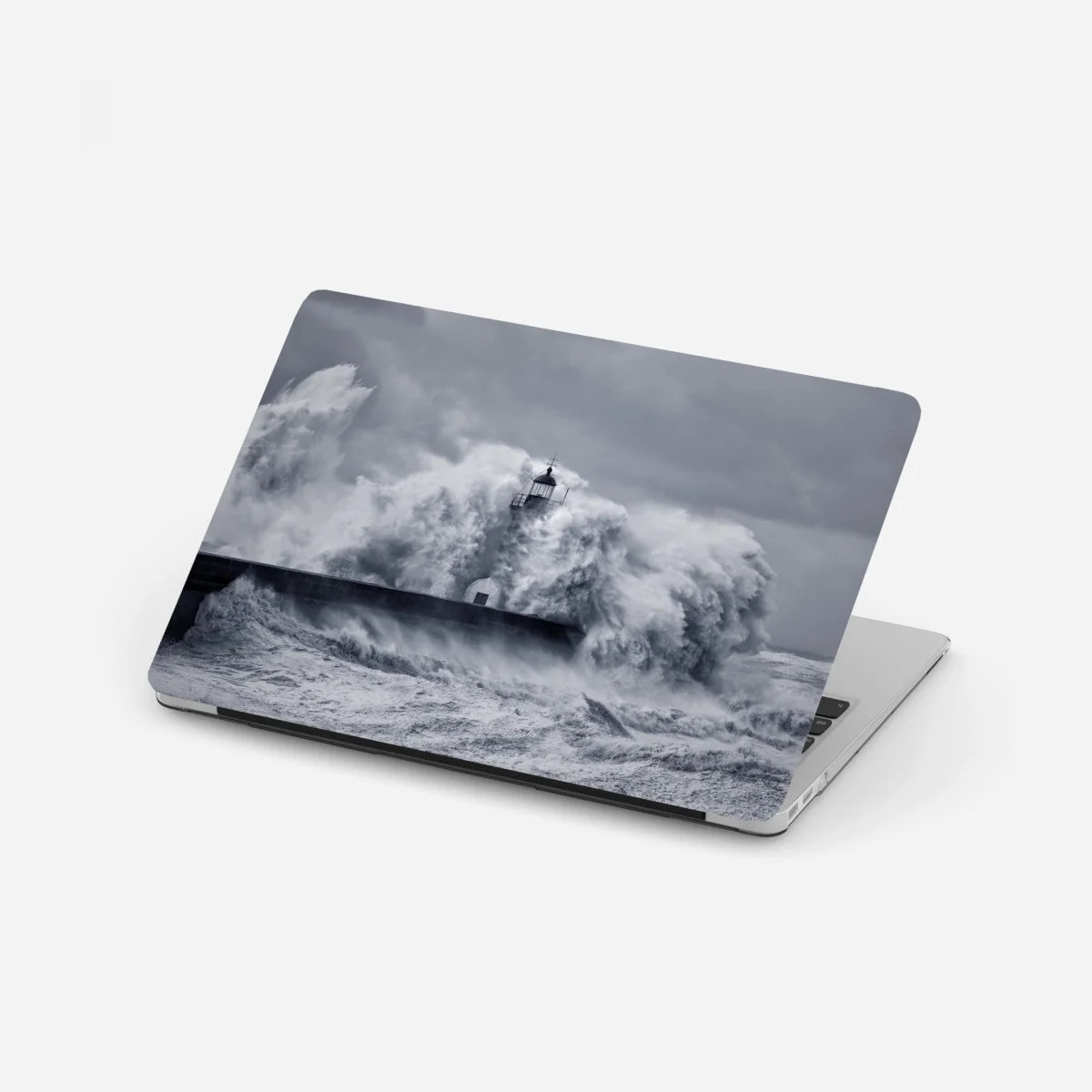 Pegatina para portátil faro en la boca del Duero rodeado de olas – Pixers® Pegatina para portátil faro en la boca del Duero rodeado de olas – Pixers®