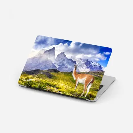 Pegatina para portátil amanecer en Torres del Paine – Pixers®