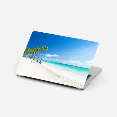 Pegatina para portátil brisa tropical en Punta Cana – Pixers®