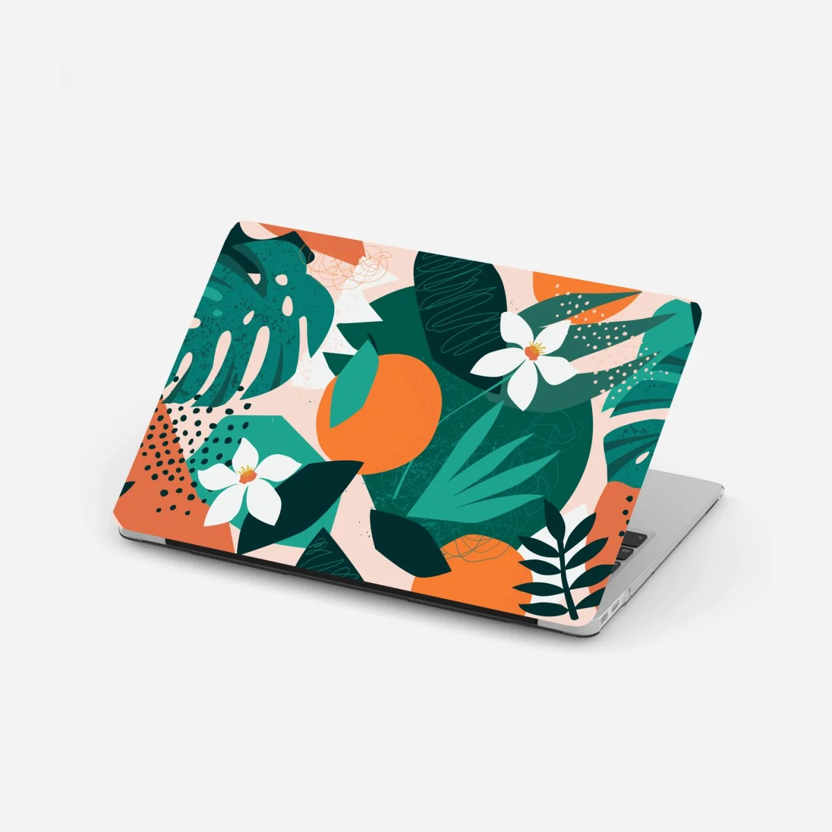 Pegatina para portátil arte mural tropical con naranjas y flores – Pixers® Pegatina para portátil arte mural tropical con naranjas y flores – Pixers®