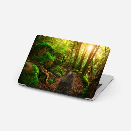 Pegatina para portátil sendero jurásico en Tasmania – Pixers®