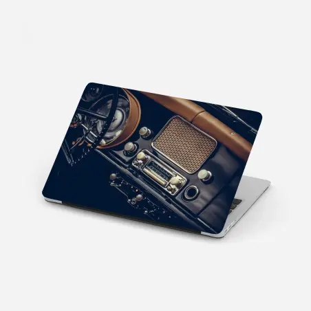 Pegatina para portátil radio clásica del tablero vintage – Pixers®
