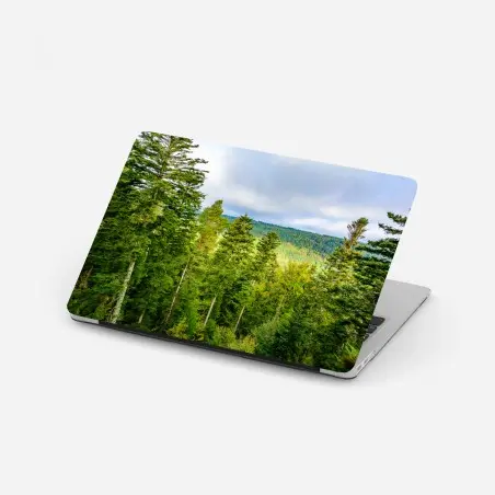 Pegatina para portátil vistas otoñales del Bosque Negro – Pixers®