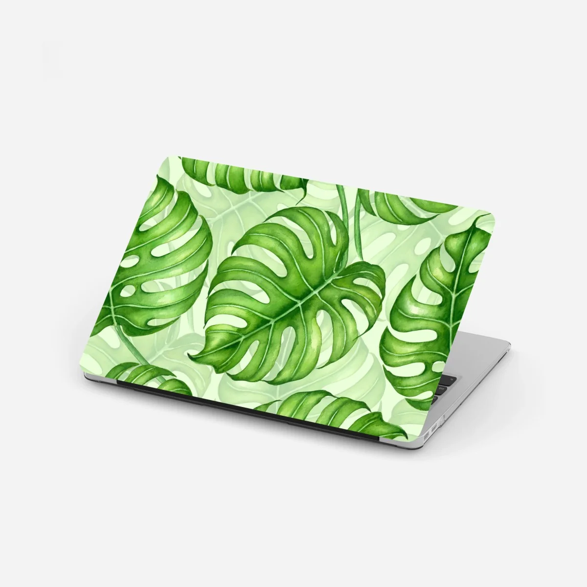 Pegatina para portátil patrón tropical de hojas de monstera en acuarela – Pixers® Pegatina para portátil patrón tropical de hojas de monstera en acuarela – Pixers®