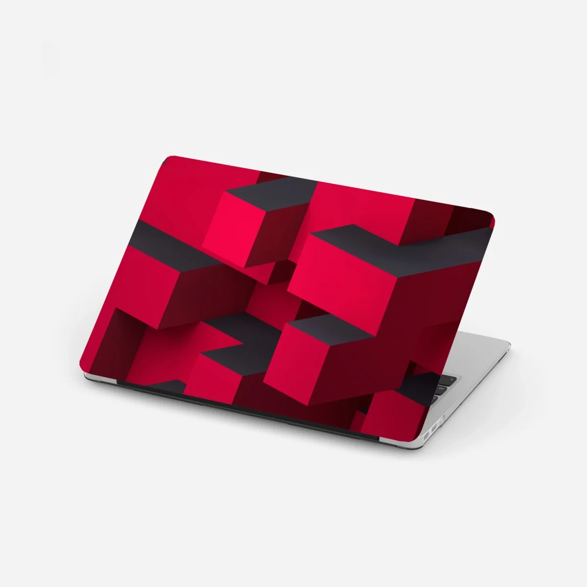 Pegatina para portátil diseño geométrico tridimensional en rojo y negro – Pixers® Pegatina para portátil diseño geométrico tridimensional en rojo y negro – Pixers®