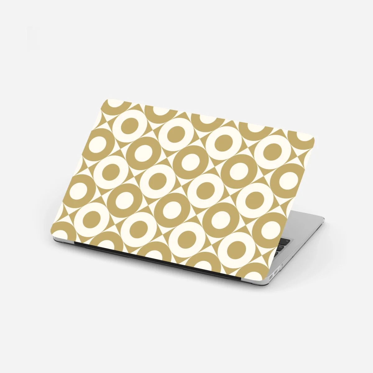 Pegatina para portátil patrón geométrico retro de círculos beige – Pixers® Pegatina para portátil patrón geométrico retro de círculos beige – Pixers®