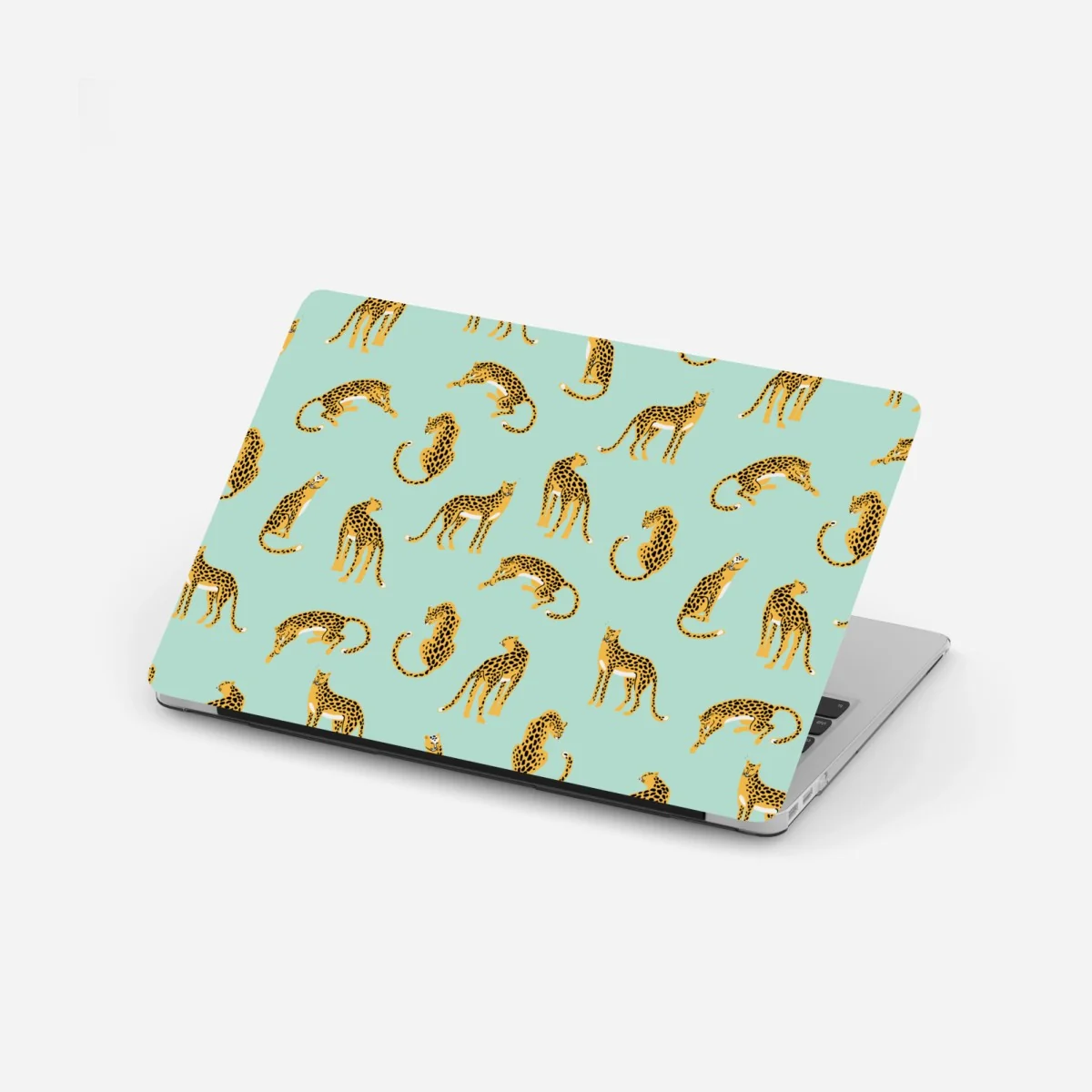 Pegatina para portátil patrón de guepardos en verde menta – Pixers® Pegatina para portátil patrón de guepardos en verde menta – Pixers®