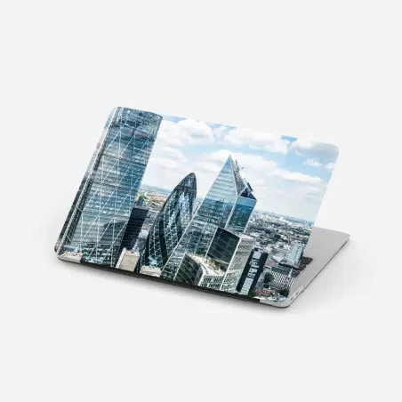 Pegatina para portátil skyline moderno de Londres – Pixers®