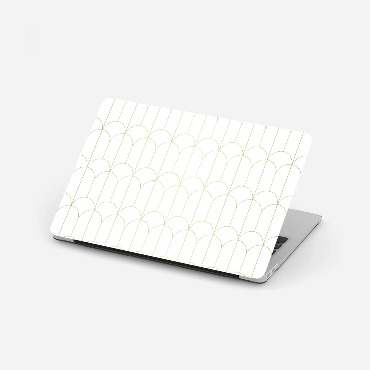 Pegatina para portátil patrón geométrico art déco dorado minimalista – Pixers® Pegatina para portátil patrón geométrico art déco dorado minimalista – Pixers®