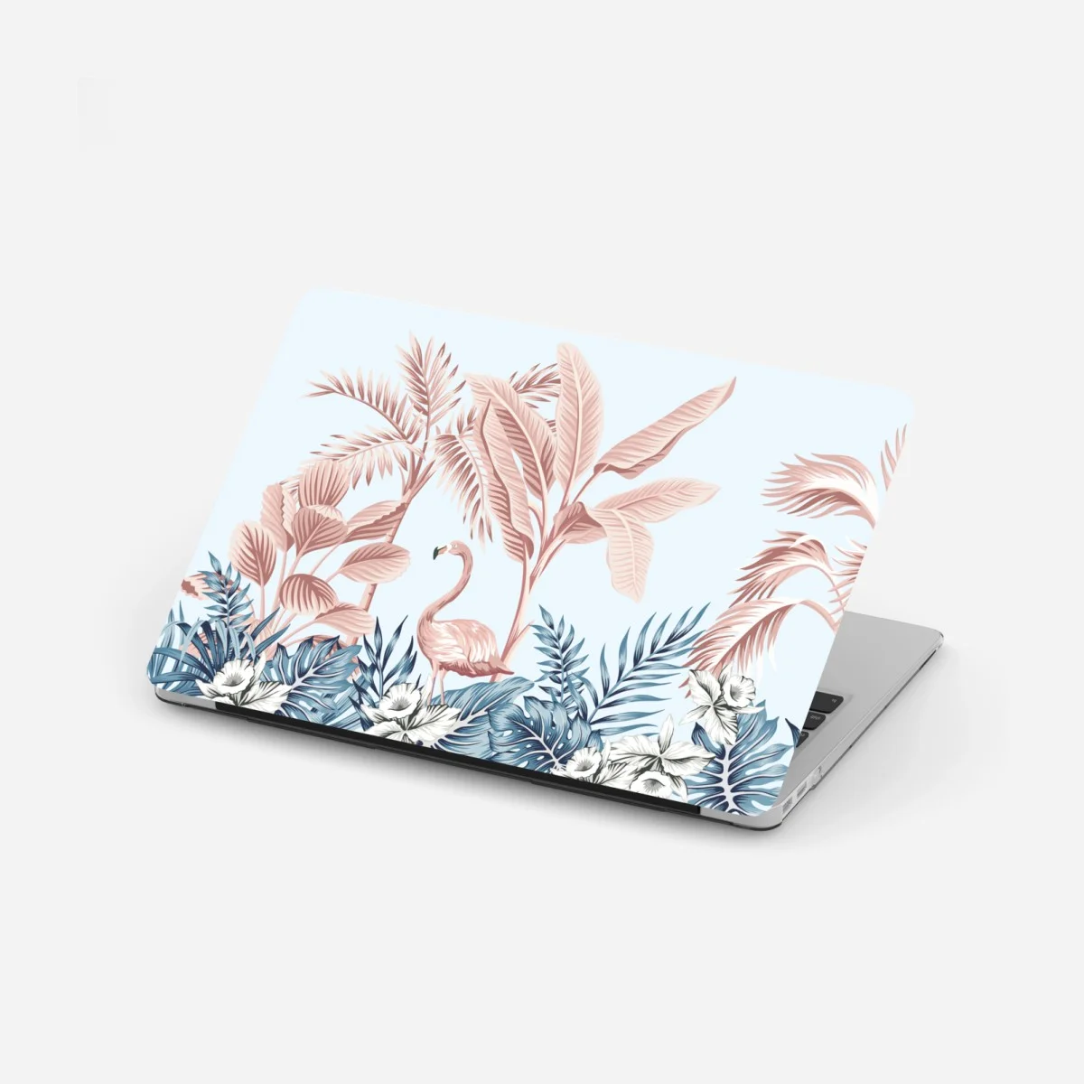 Pegatina para portátil escena tropical con flamenco en tonos rosa y azul – Pixers® Pegatina para portátil escena tropical con flamenco en tonos rosa y azul – Pixers®