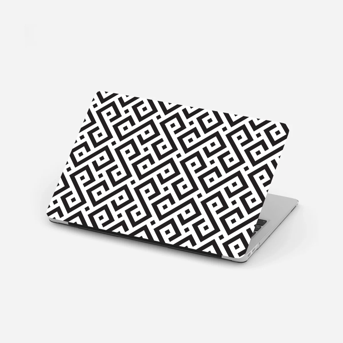 Pegatina para portátil patrón meandro geométrico en blanco y negro – Pixers® Pegatina para portátil patrón meandro geométrico en blanco y negro – Pixers®