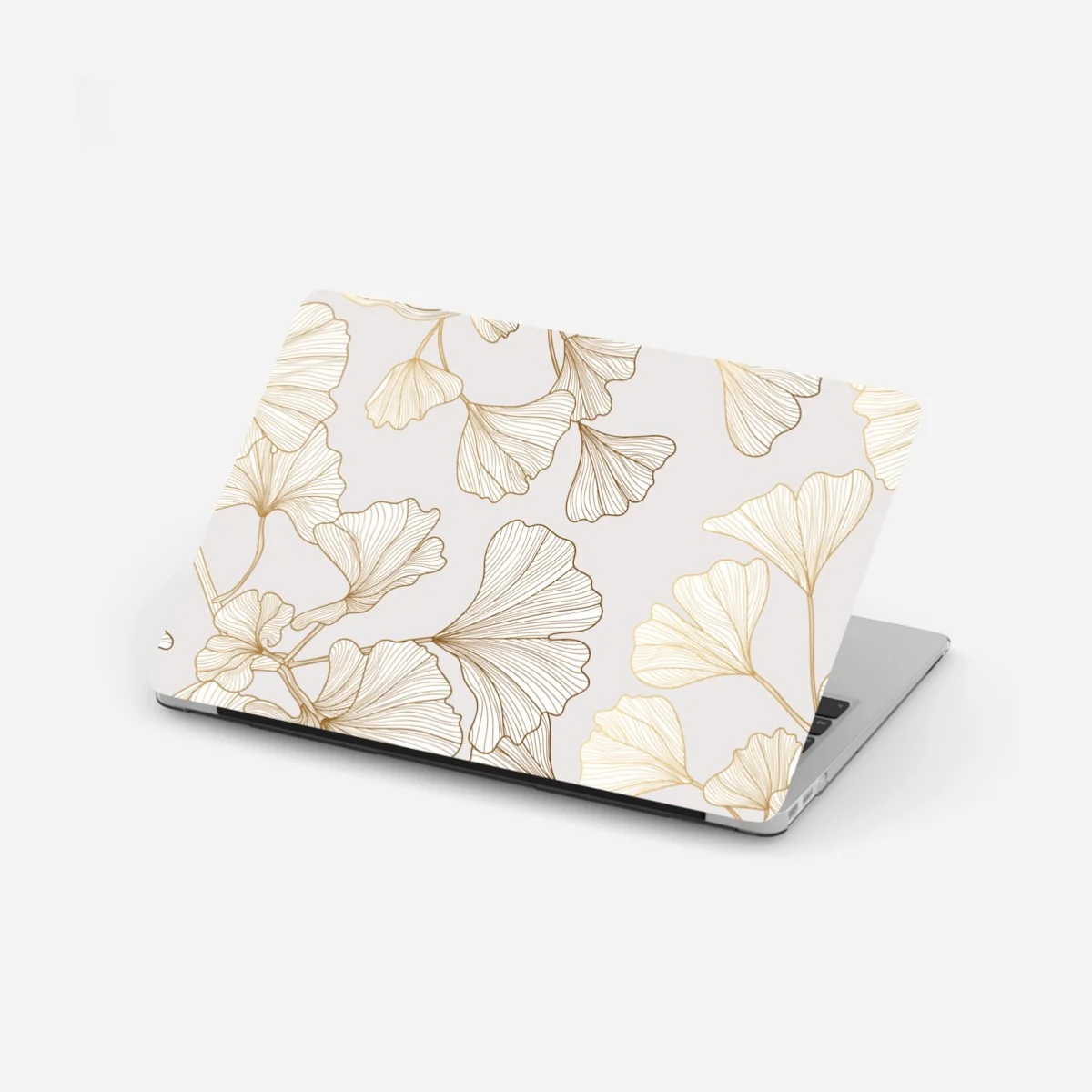 Pegatina para portátil hojas de ginkgo doradas sobre fondo neutro – Pixers® Pegatina para portátil hojas de ginkgo doradas sobre fondo neutro – Pixers®