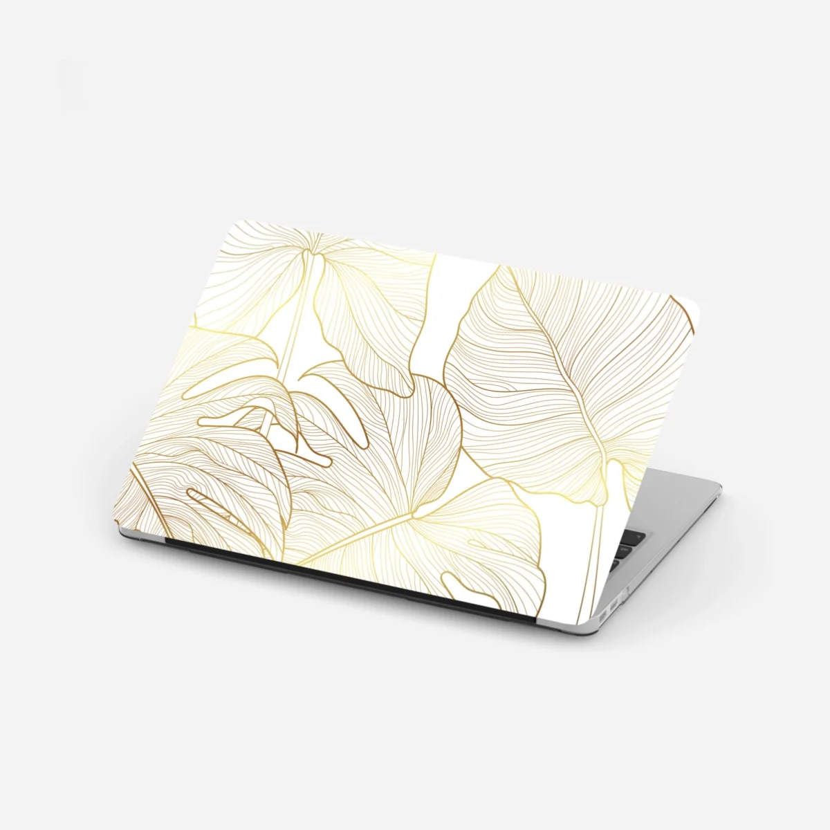 Pegatina para portátil diseño botánico de hojas doradas – Pixers® Pegatina para portátil diseño botánico de hojas doradas – Pixers®