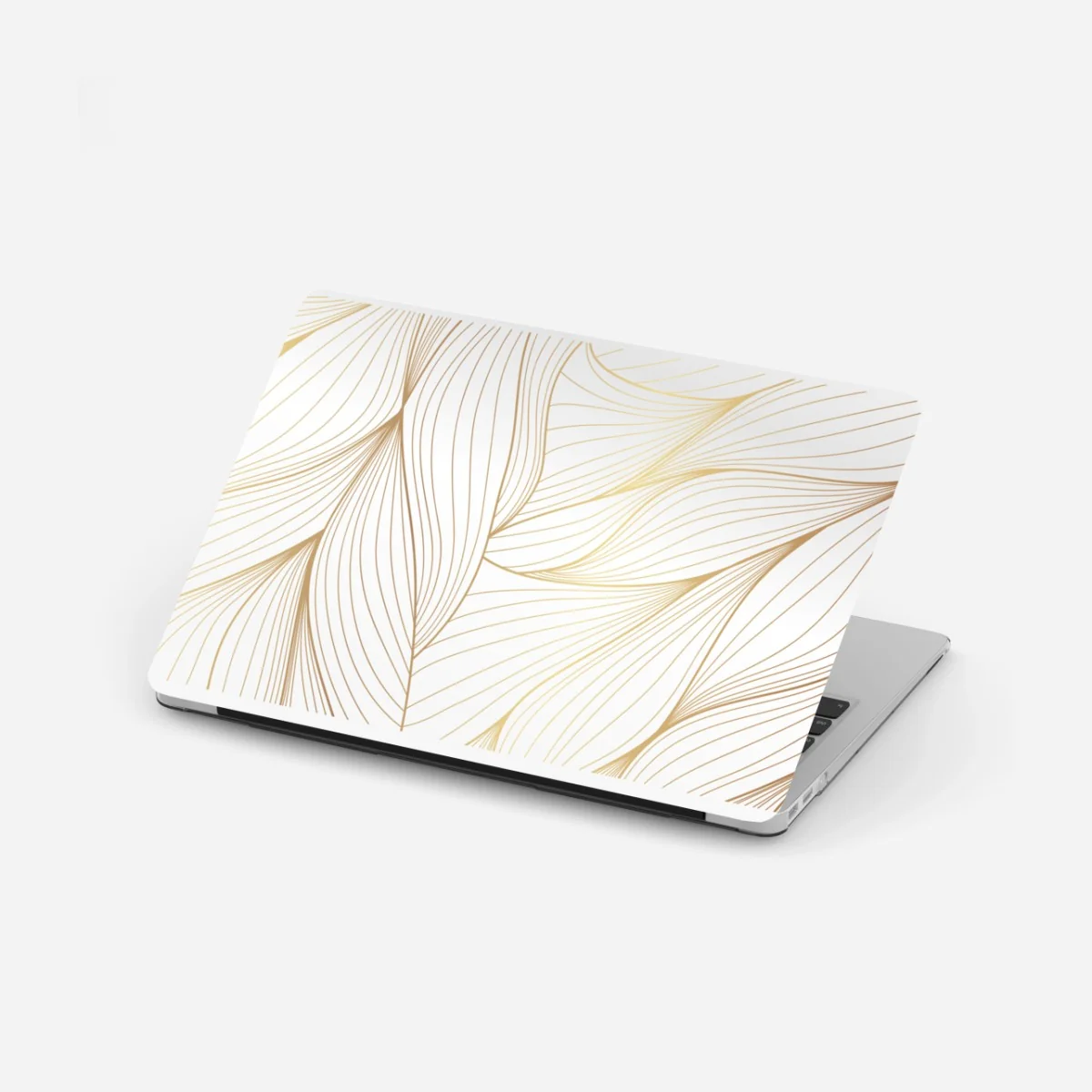 Pegatina para portátil diseño de hojas doradas sobre fondo blanco – Pixers® Pegatina para portátil diseño de hojas doradas sobre fondo blanco – Pixers®