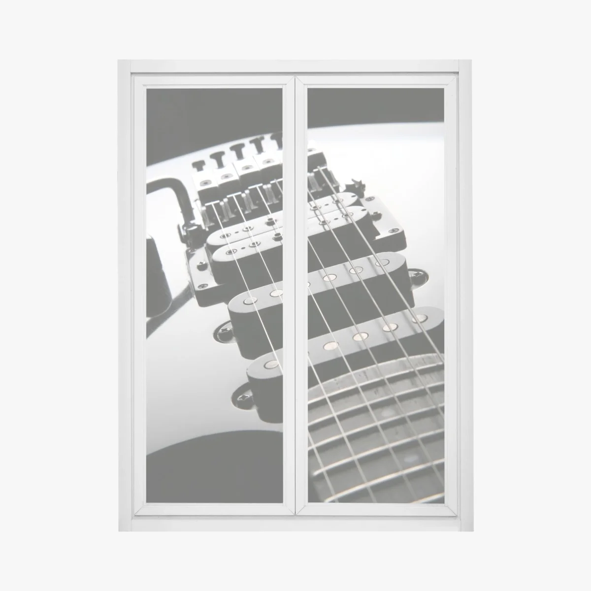Pegatina para ventana guitarra eléctrica en primer plano sobre fondo negro – Pixers® Pegatina para ventana guitarra eléctrica en primer plano sobre fondo negro – Pixers®
