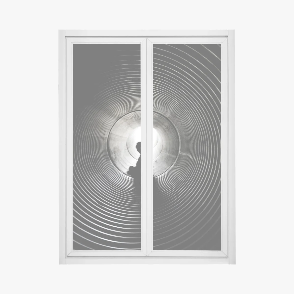 Pegatina para ventana silueta en el túnel de luz – Pixers® Pegatina para ventana silueta en el túnel de luz – Pixers®