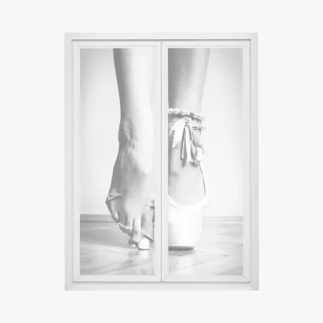 Pegatina para ventana gracia en puntas – Pixers®
