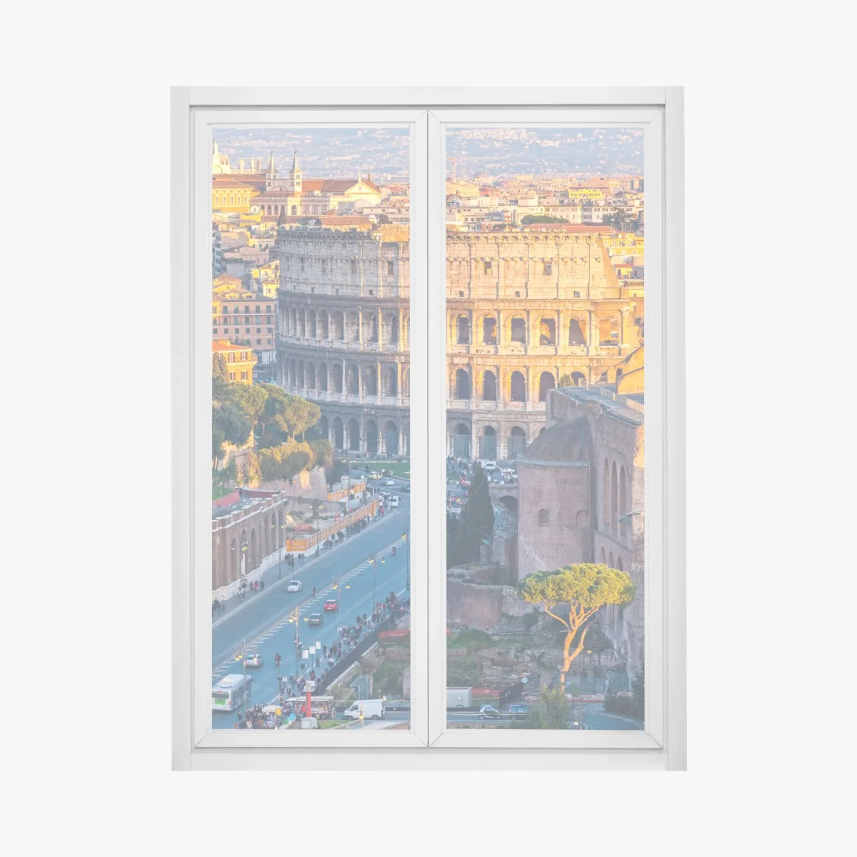 Pegatina para ventana coliseo de Roma al atardecer – Pixers® Pegatina para ventana coliseo de Roma al atardecer – Pixers®