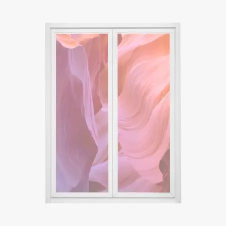 Pegatina para ventana arte natural de Antelope Canyon – Pixers®
