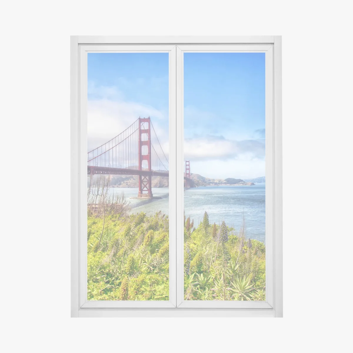 Pegatina para ventana panorama del Golden Gate y las colinas de Marin en San Francisco – Pixers® Pegatina para ventana panorama del Golden Gate y las colinas de Marin en San Francisco – Pixers®