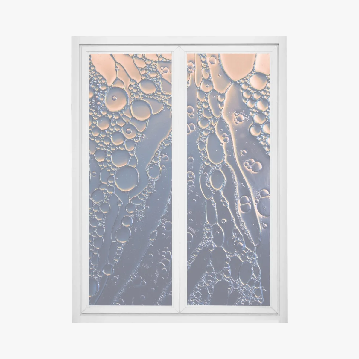 Pegatina para ventana composición abstracta en azul y dorado – Pixers® Pegatina para ventana composición abstracta en azul y dorado – Pixers®