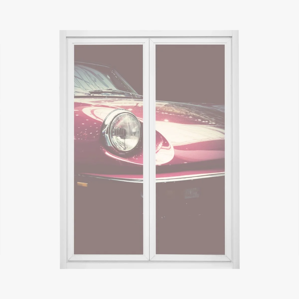 Pegatina para ventana coche clásico rojo en primer plano – Pixers® Pegatina para ventana coche clásico rojo en primer plano – Pixers®