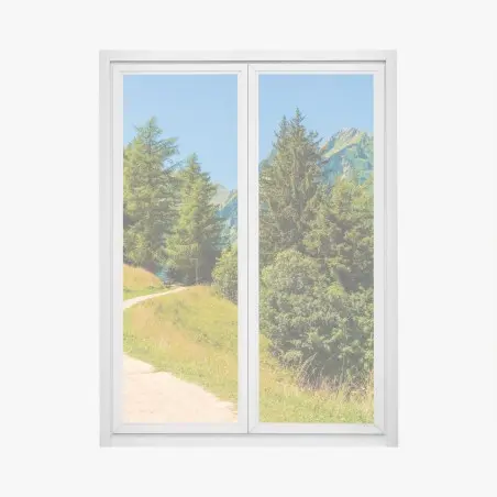 Pegatina para ventana sendero alpino en Suiza – Pixers®