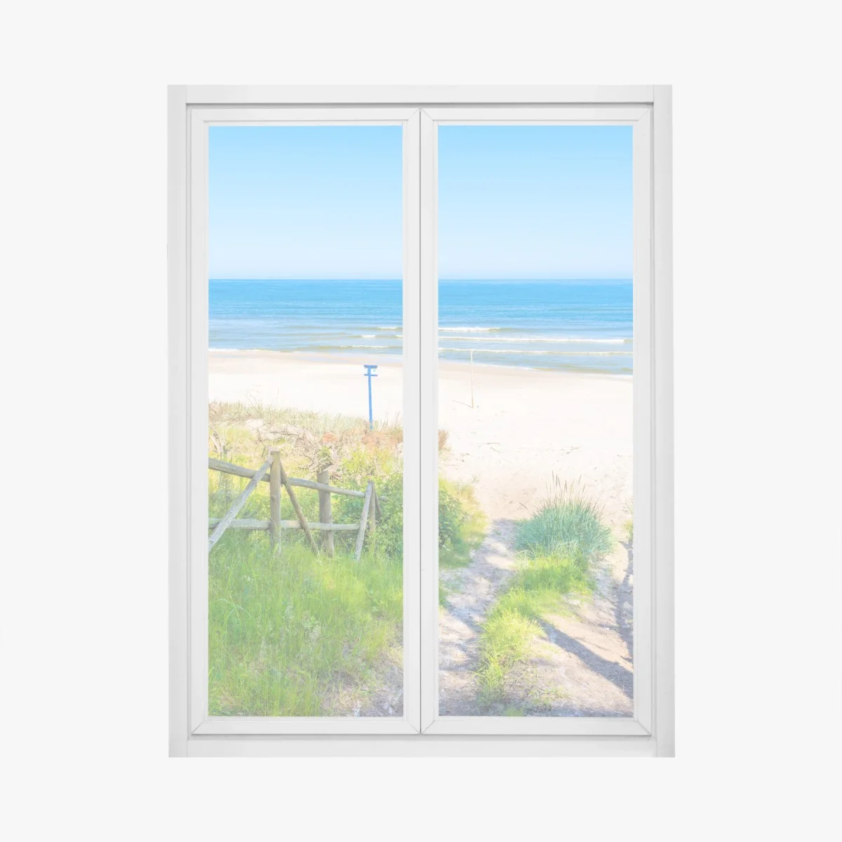 Pegatina para ventana sendero hacia la playa del Mar Báltico – Pixers® Pegatina para ventana sendero hacia la playa del Mar Báltico – Pixers®
