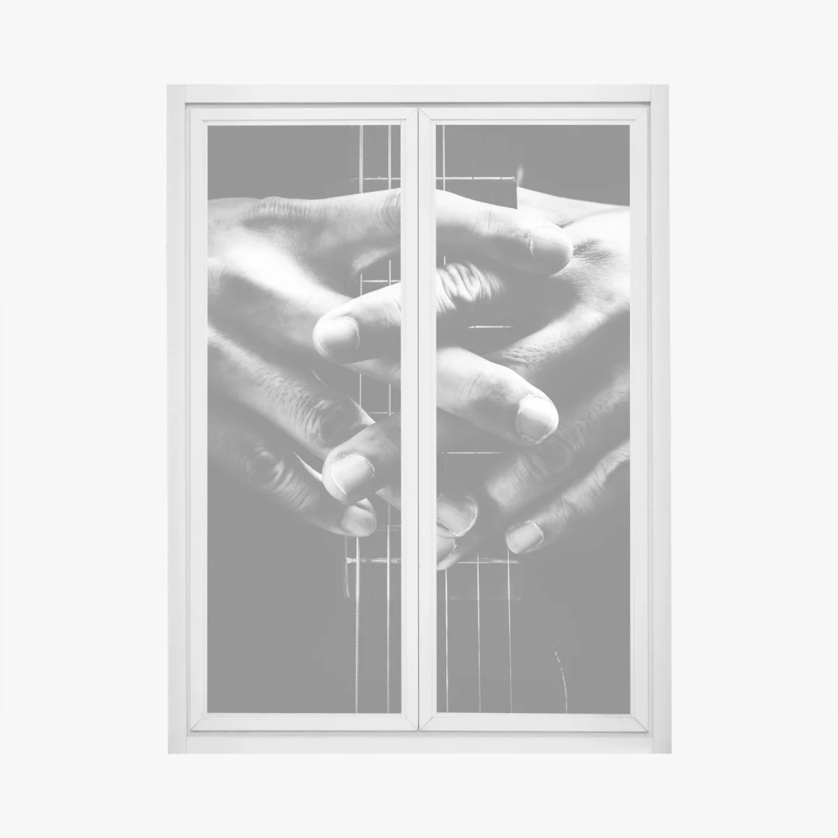 Pegatina para ventana manos entrelazadas sobre el mástil de la guitarra – Pixers® Pegatina para ventana manos entrelazadas sobre el mástil de la guitarra – Pixers®