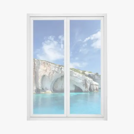 Pegatina para ventana cuevas azules de Zakynthos – Pixers®