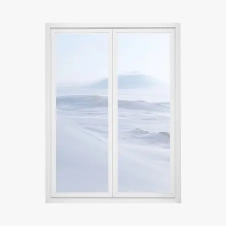 Pegatina para ventana serenidad ártica en Chukotka – Pixers®
