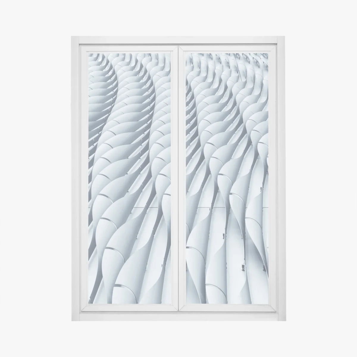 Pegatina para ventana fachada ondulada minimalista de formas geométricas – Pixers® Pegatina para ventana fachada ondulada minimalista de formas geométricas – Pixers®