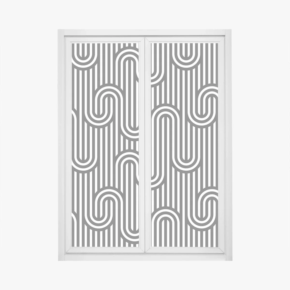 Pegatina para ventana patrón óptico ondulado en blanco y negro – Pixers® Pegatina para ventana patrón óptico ondulado en blanco y negro – Pixers®