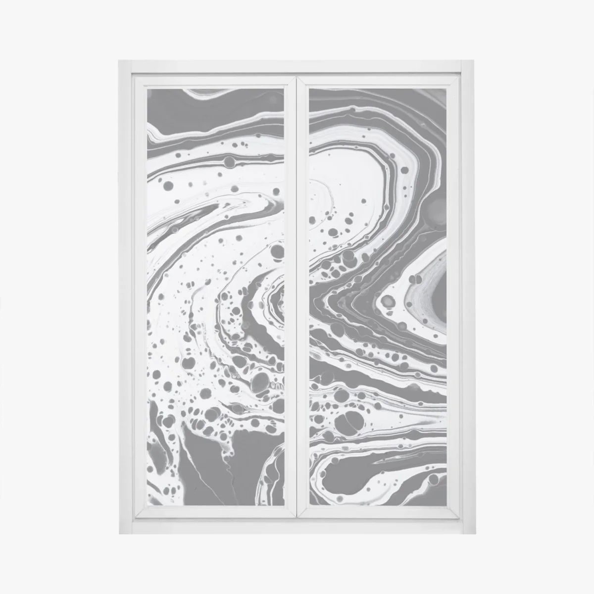 Pegatina para ventana mármol fluido en blanco y negro – Pixers® Pegatina para ventana mármol fluido en blanco y negro – Pixers®