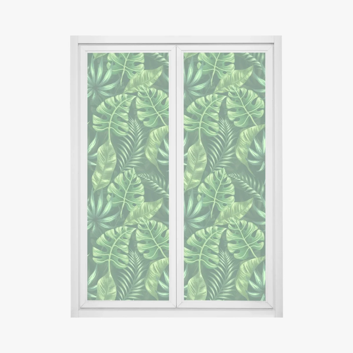 Pegatina para ventana estampado tropical de hojas verdes – Pixers® Pegatina para ventana estampado tropical de hojas verdes – Pixers®