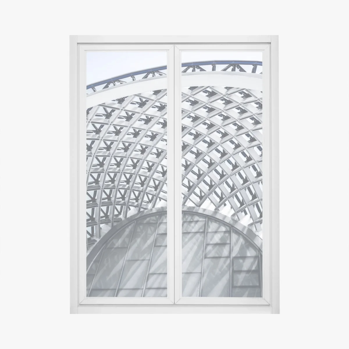 Pegatina para ventana cúpula arquitectónica geométrica – Pixers® Pegatina para ventana cúpula arquitectónica geométrica – Pixers®