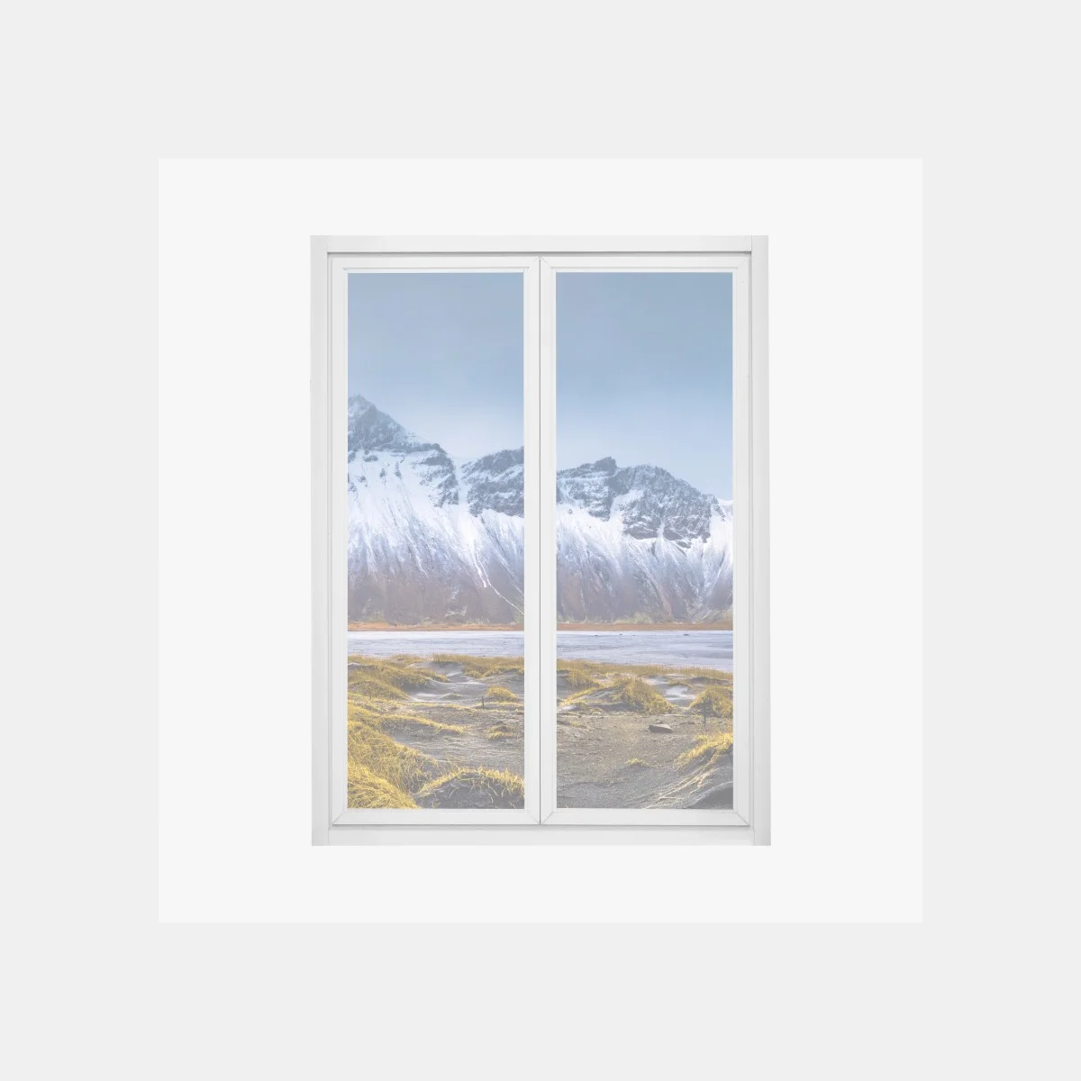 Pegatina para ventana amanecer en Vestrahorn: belleza ártica panorámica – Pixers® Pegatina para ventana amanecer en Vestrahorn: belleza ártica panorámica – Pixers®