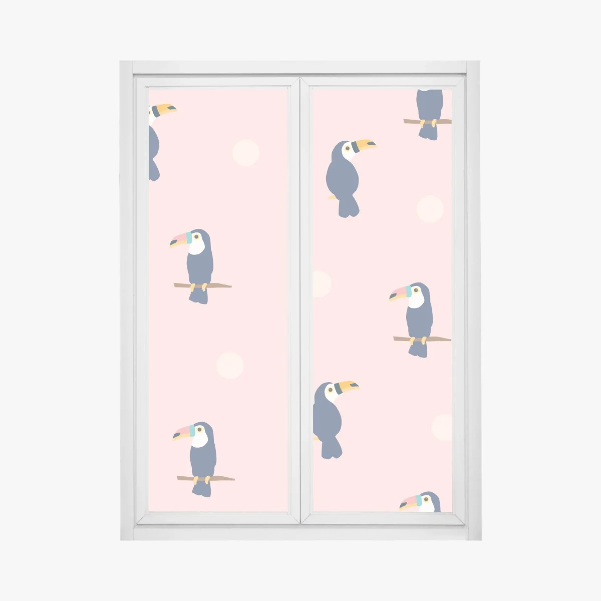 Pegatina para ventana tucanes sobre fondo rosa, patrón tropical minimalista – Pixers® Pegatina para ventana tucanes sobre fondo rosa, patrón tropical minimalista – Pixers®