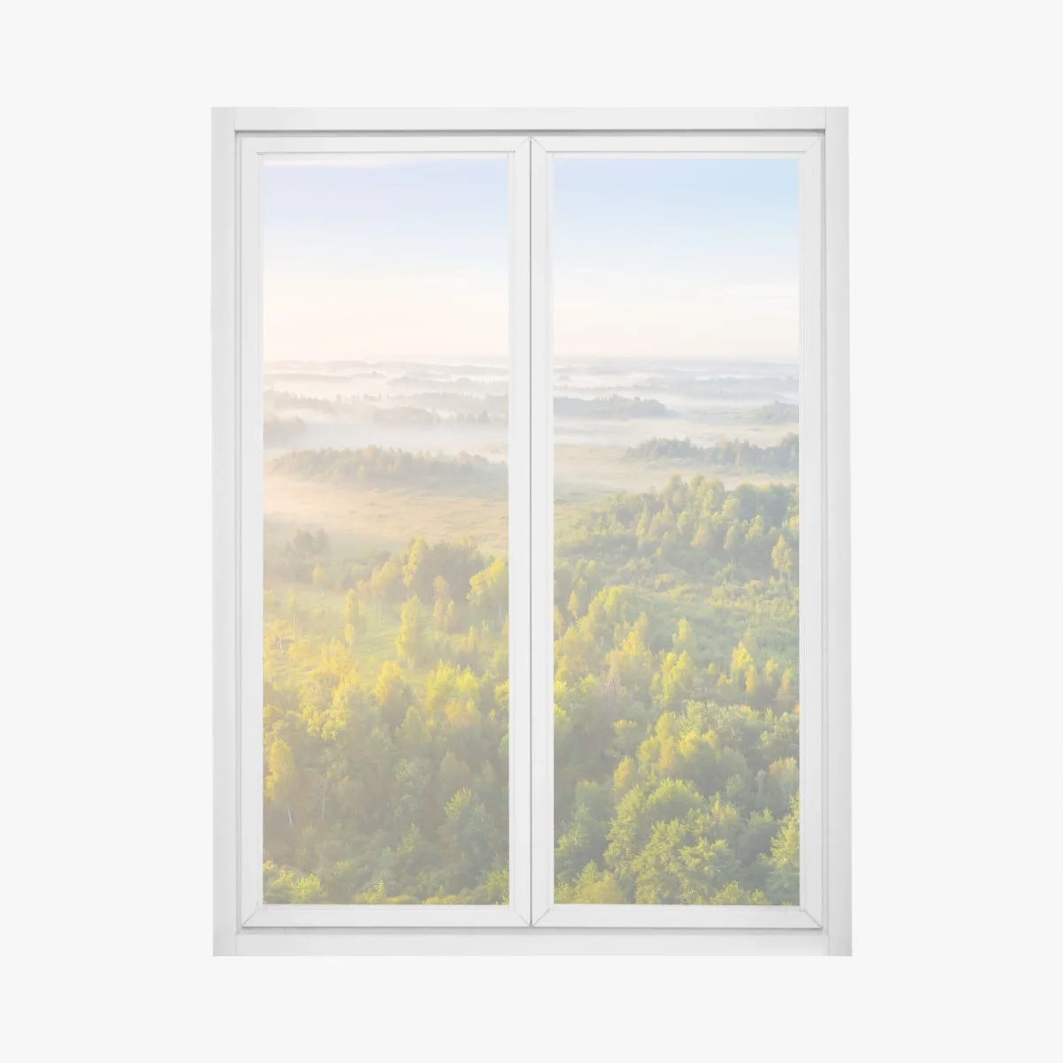 Pegatina para ventana amanecer brumoso en el humedal de Zvanets – Pixers® Pegatina para ventana amanecer brumoso en el humedal de Zvanets – Pixers®