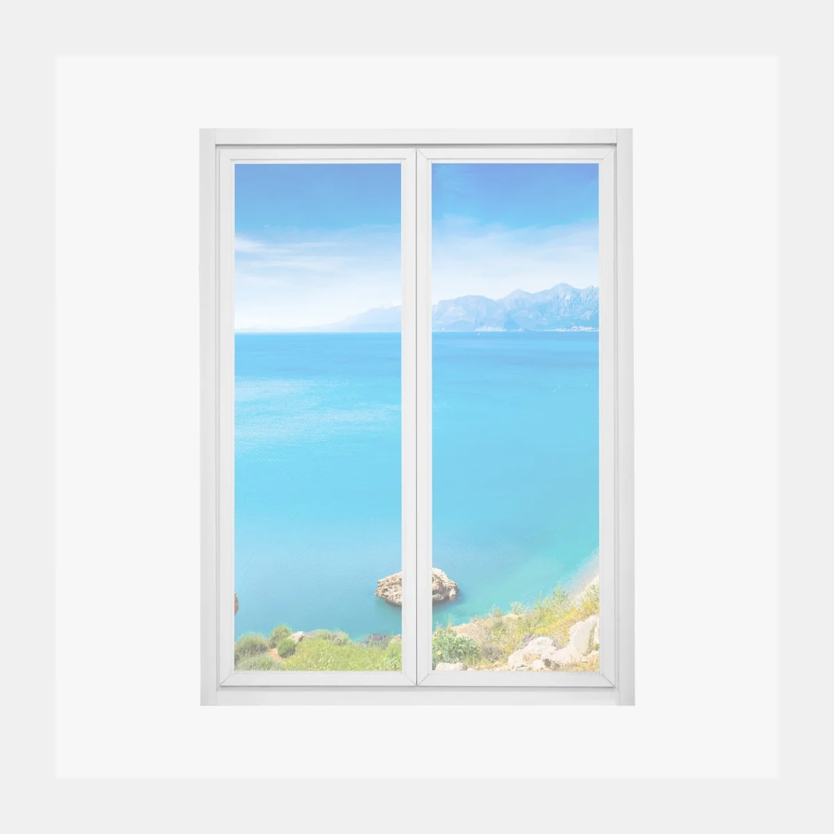 Pegatina para ventana panorámica de la playa Konyaalti en Antalya – Pixers® Pegatina para ventana panorámica de la playa Konyaalti en Antalya – Pixers®