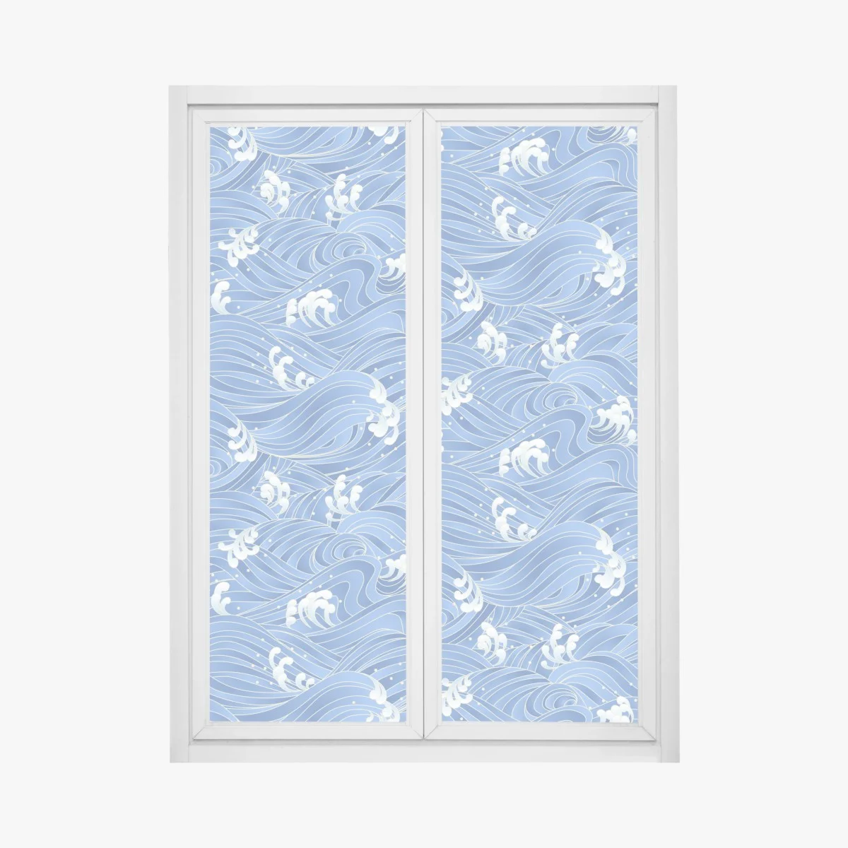 Pegatina para ventana diseño de olas azules estilizadas – Pixers® Pegatina para ventana diseño de olas azules estilizadas – Pixers®