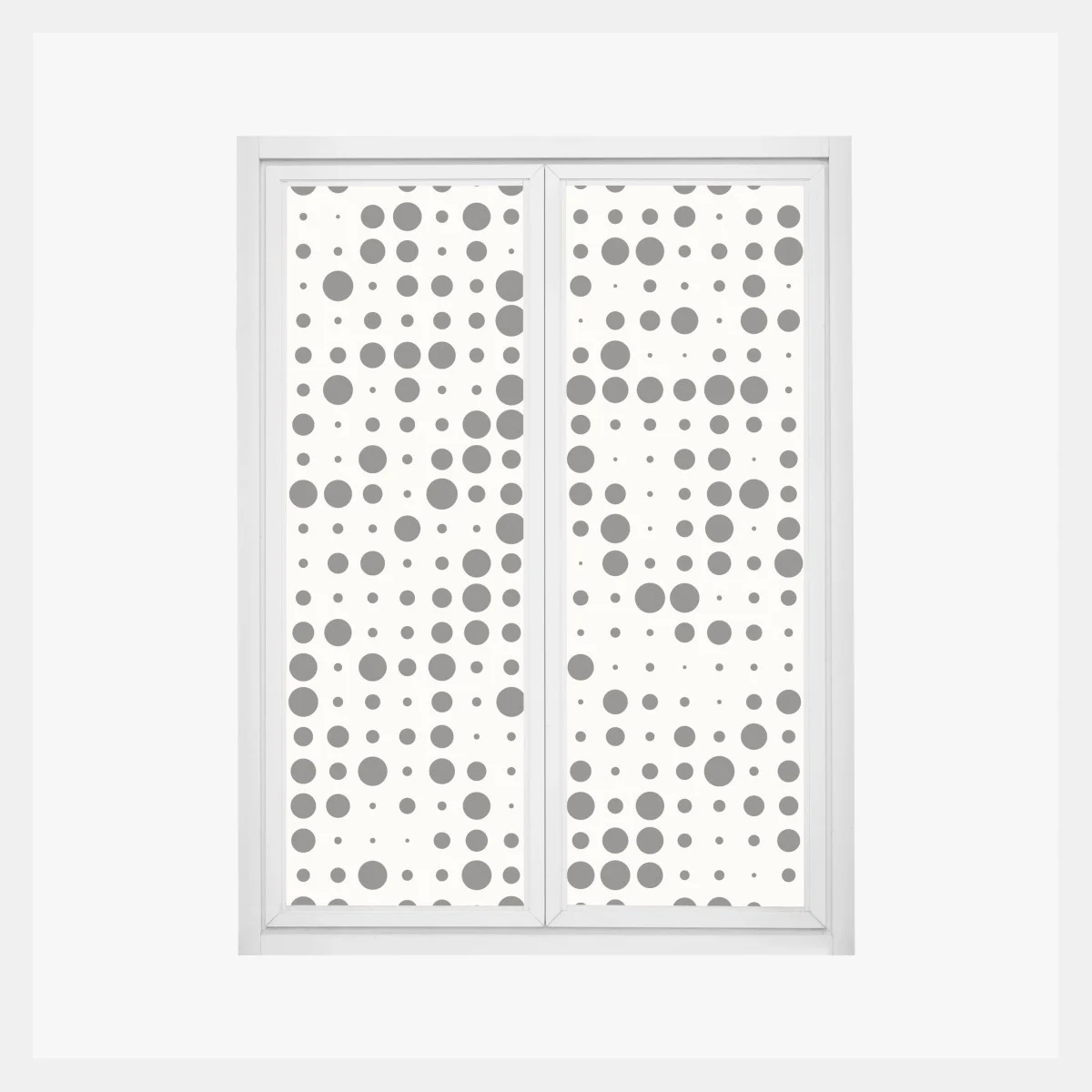 Pegatina para ventana patrón de lunares minimalista en blanco y negro – Pixers® Pegatina para ventana patrón de lunares minimalista en blanco y negro – Pixers®