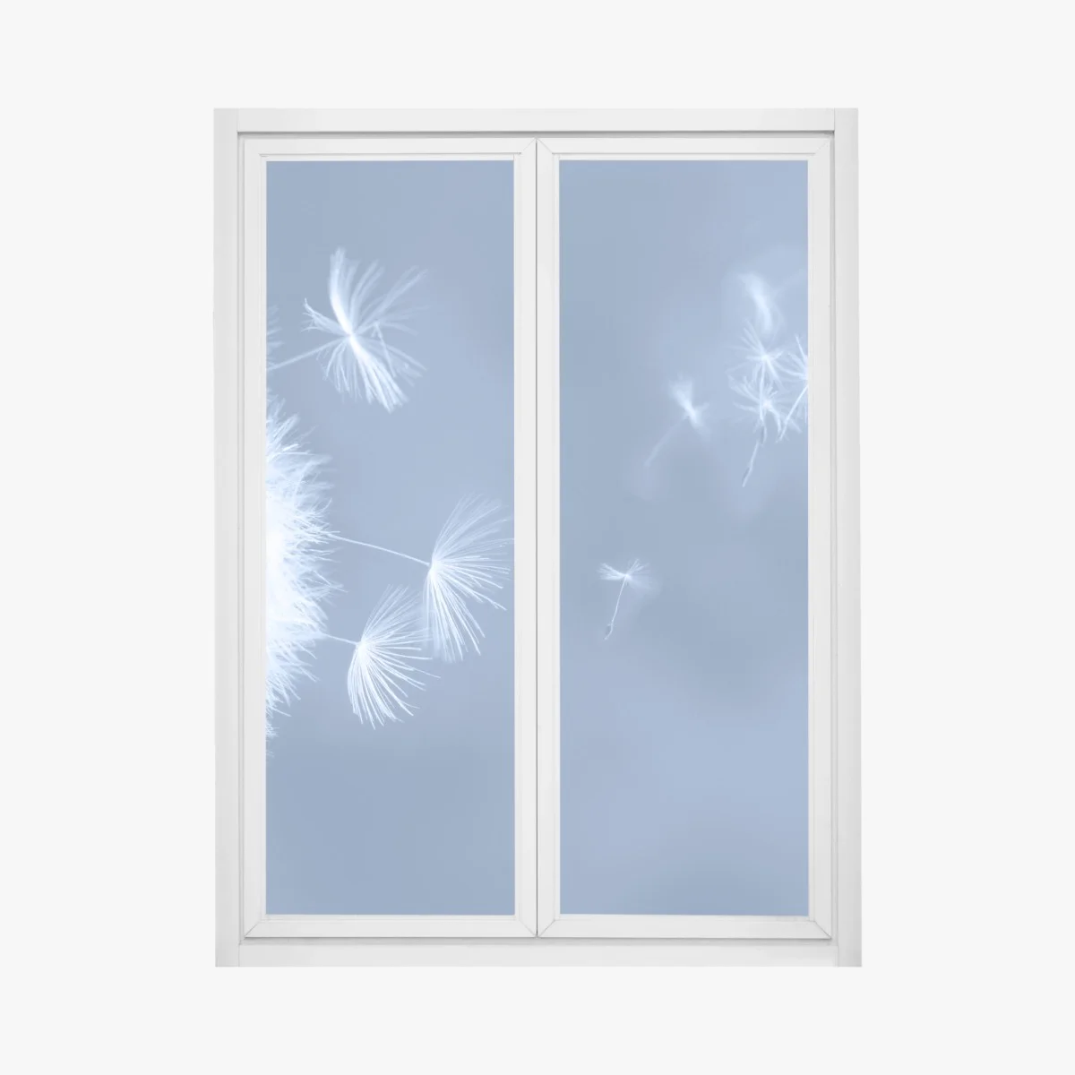 Pegatina para ventana susurro de diente de león en azul – Pixers® Pegatina para ventana susurro de diente de león en azul – Pixers®