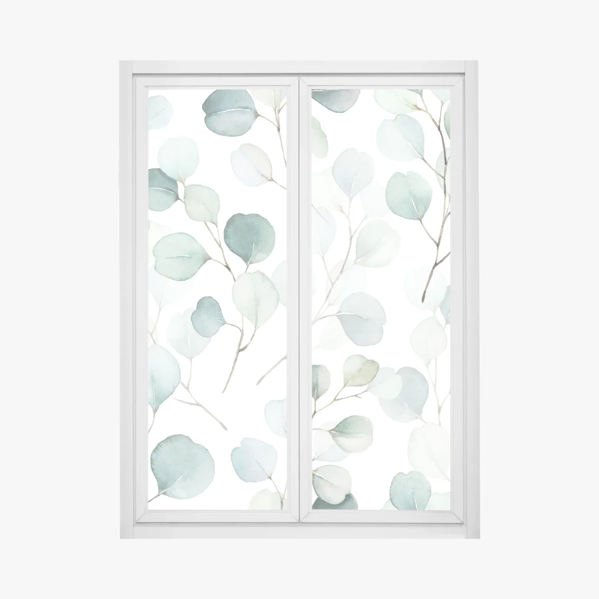 Pegatina para ventana ramas de eucalipto en acuarela – Pixers® Pegatina para ventana ramas de eucalipto en acuarela – Pixers®