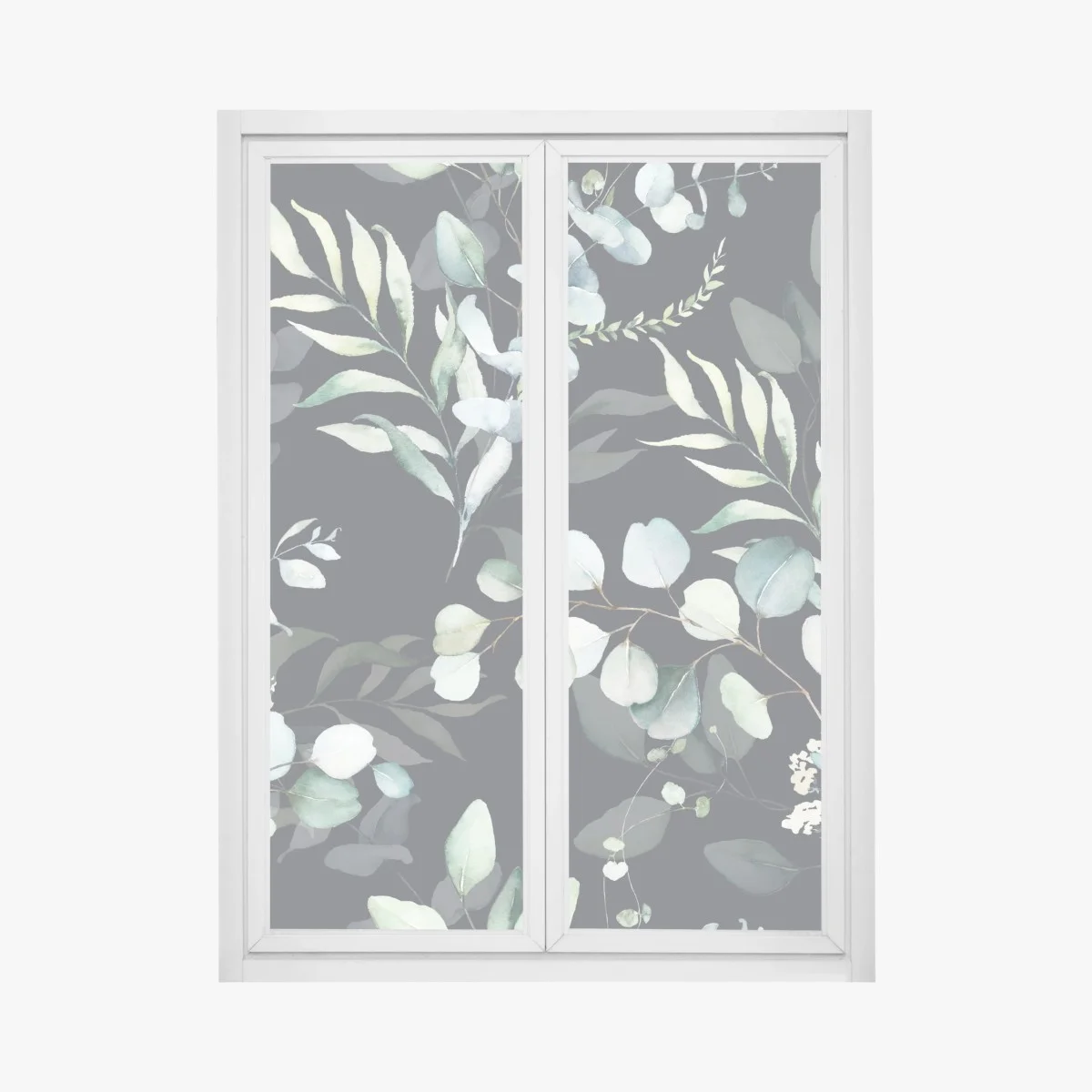 Pegatina para ventana jardín de eucalipto en acuarela sobre fondo oscuro – Pixers® Pegatina para ventana jardín de eucalipto en acuarela sobre fondo oscuro – Pixers®